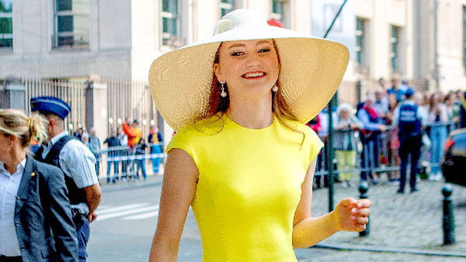 Elisabeth de Belgique le 21 juillet 2023