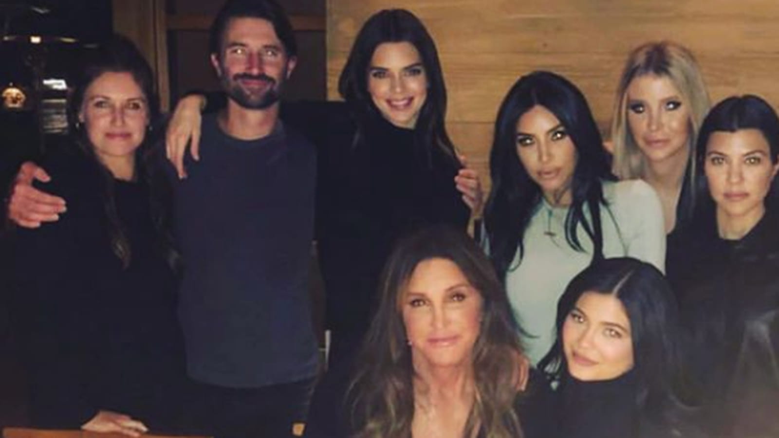 Kendall Jenner, Caitlyn Jenner, Kim Kardashian, Kylie Jenner et Kourtney Kardashian