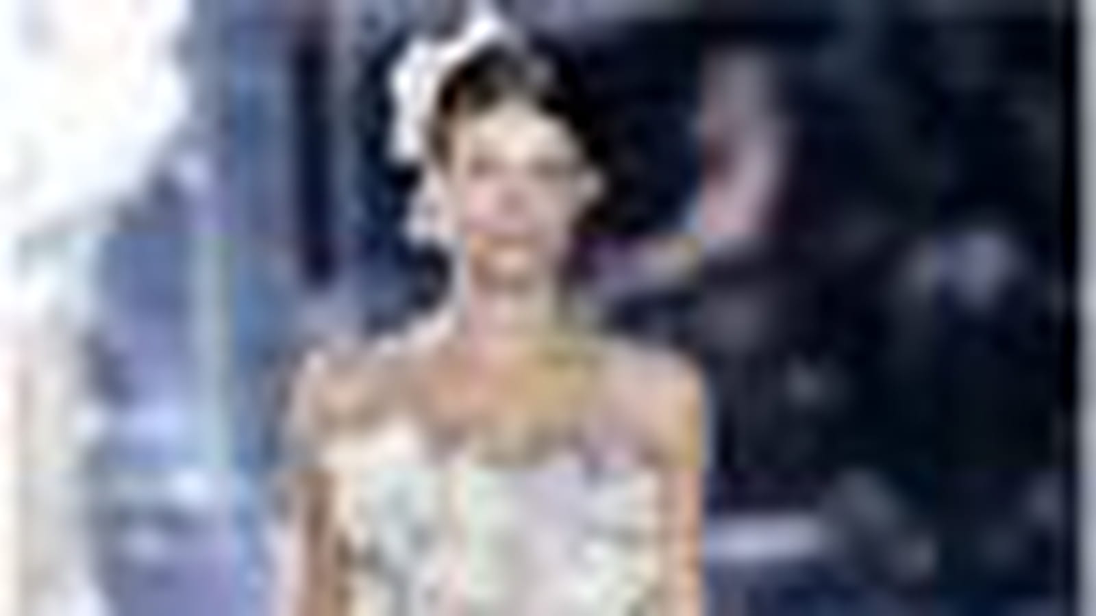 Robe rebrodée de fleurs de Dolce e Gabbana