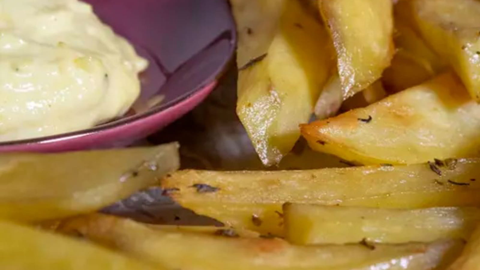 Frites au four