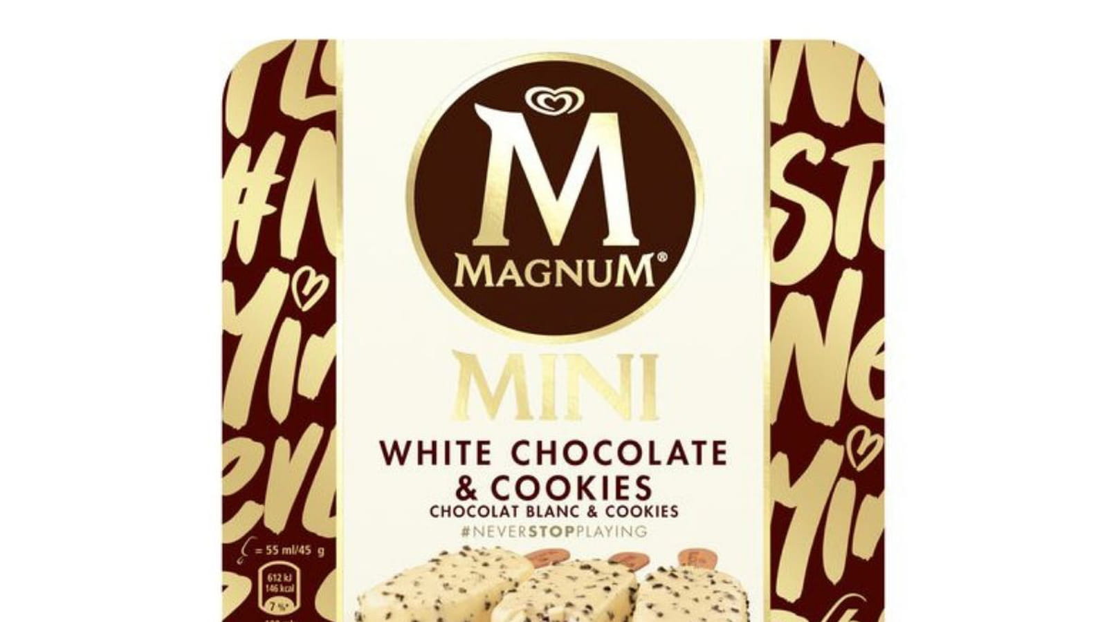 Les White chocolate & Cookies de Magnum