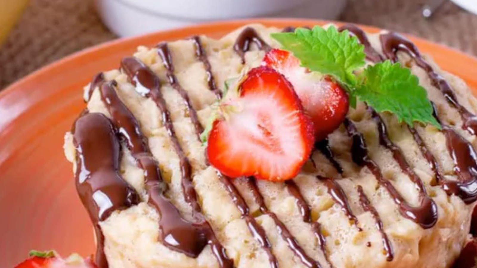 Bowl Cake à la banane et chocolat