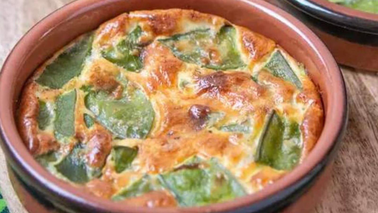 Clafoutis aux pois gourmand