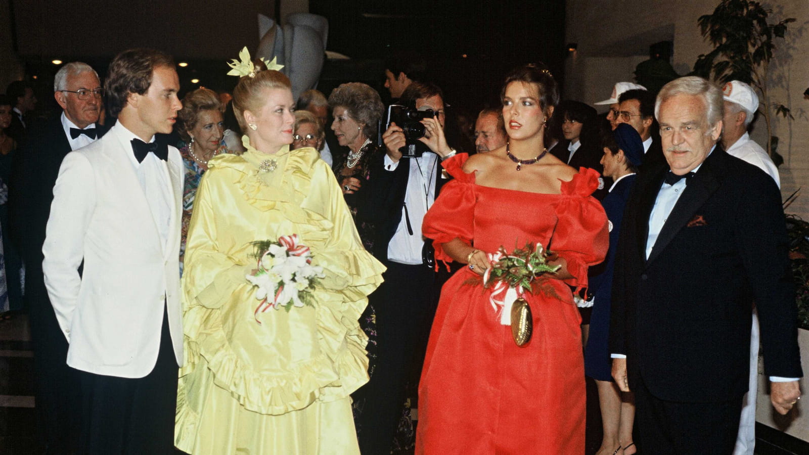 En famille au gala de la Croix-Rouge