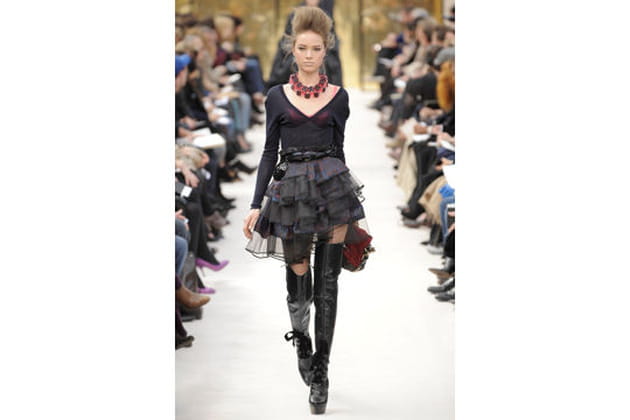 Version noire à lacets