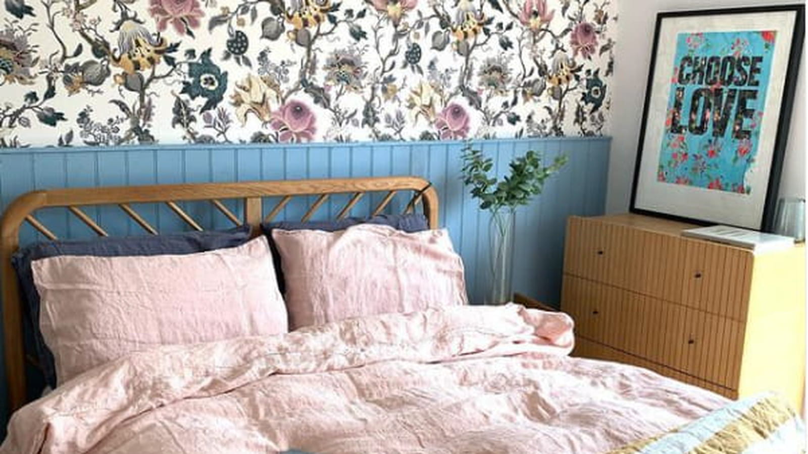 Chambre fleurie 