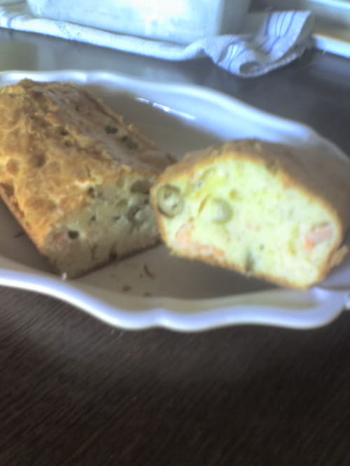 Cake saumon-olives