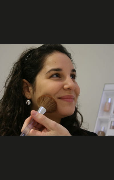 Les pores&nbsp;: la poudre libre