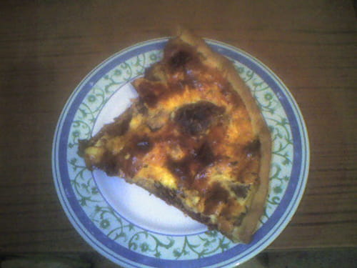 Tarte au magret de canard et au miel
