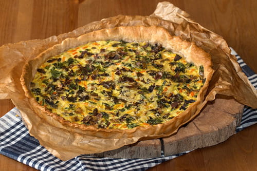 Tarte aux algues