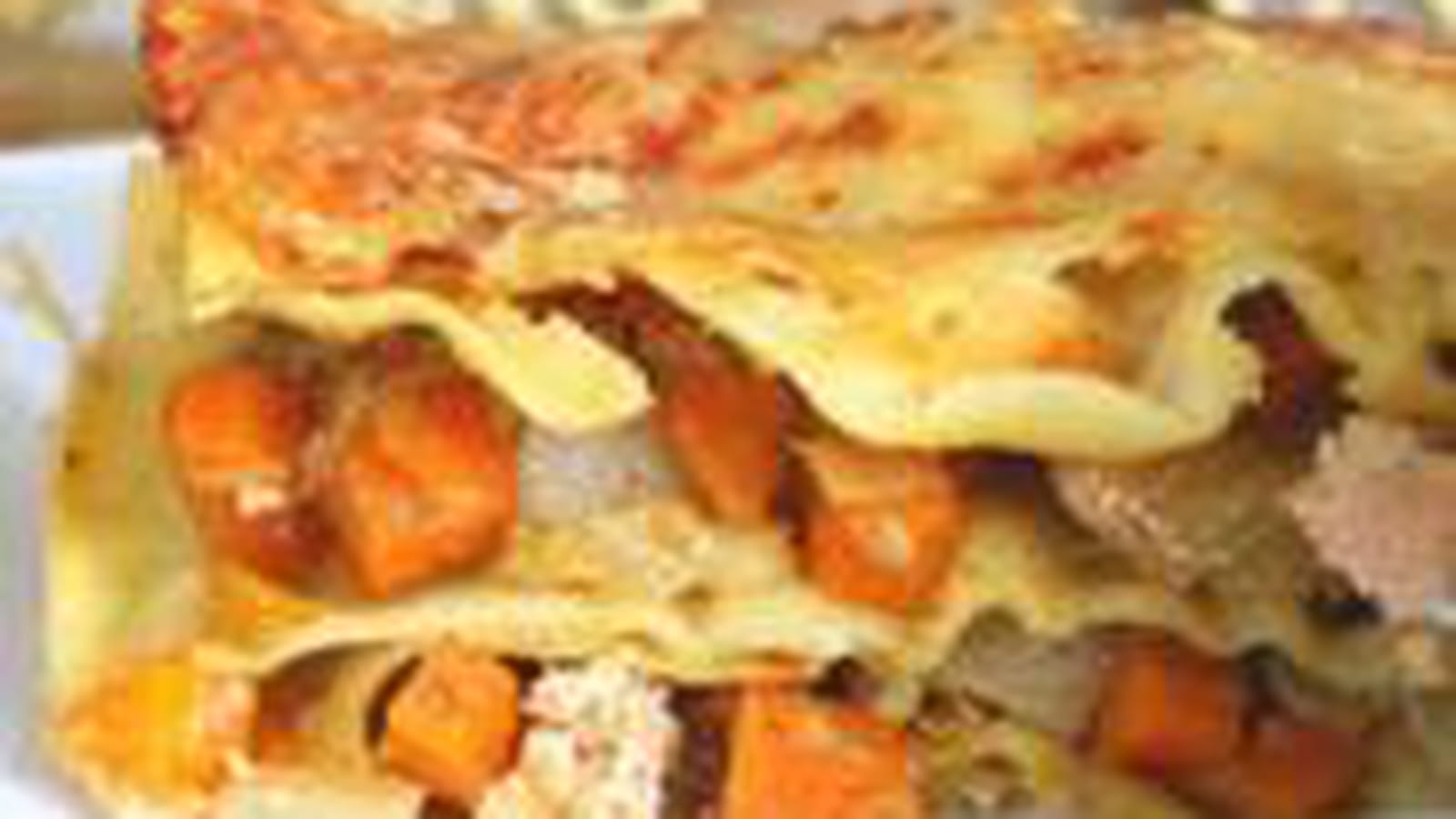 Lasagnes saumon carotte navet poireau