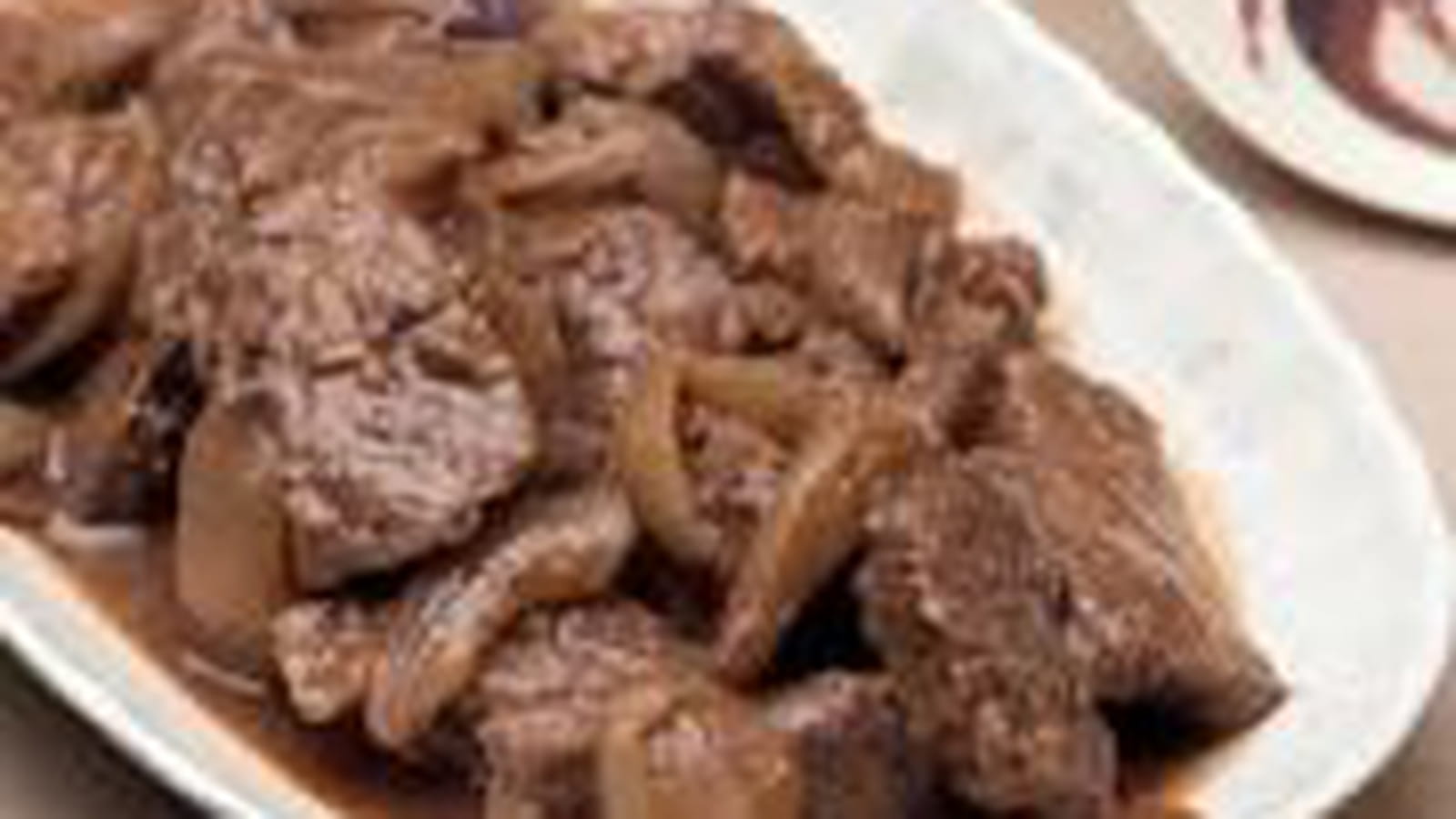 Boeuf aux oignons sauce Hoisin