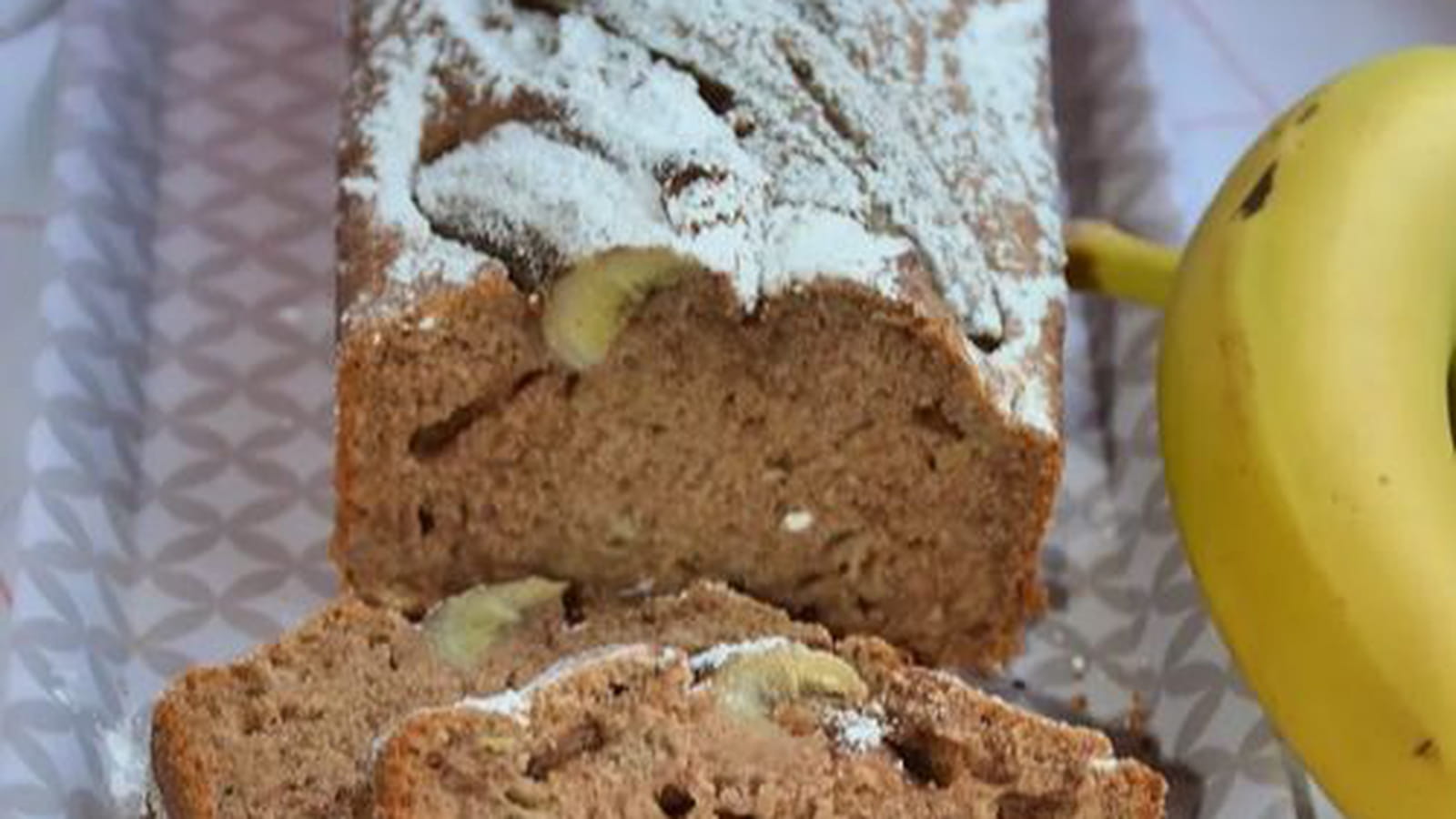 Banana bread miel et cannelle