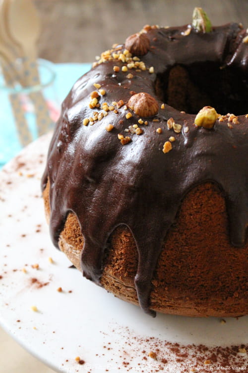 Chiffon cake au chocolat