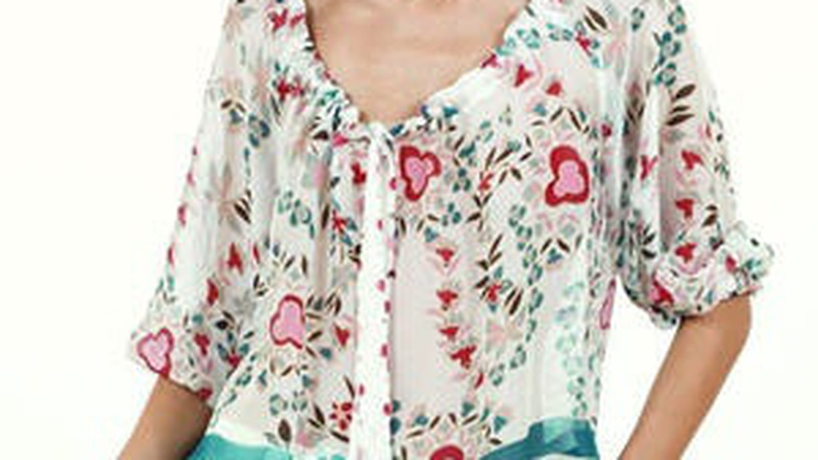 Blouse en mousseline de soie de Daniel Hechter