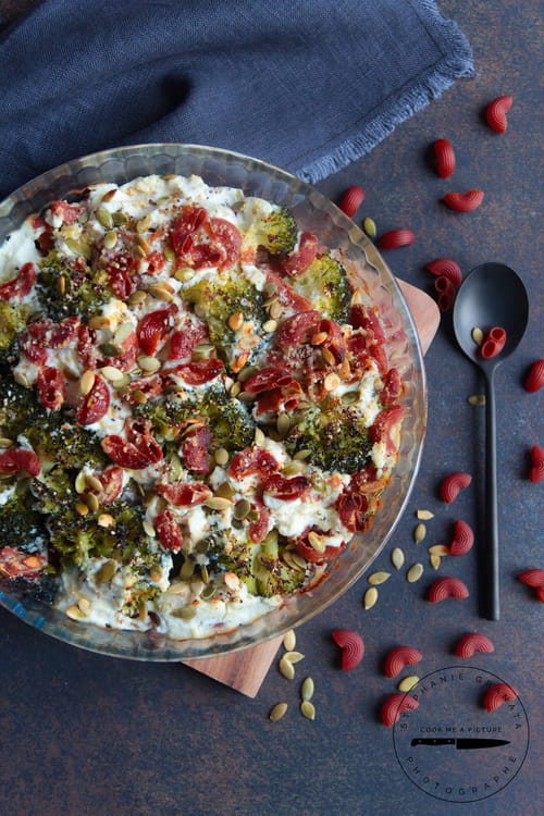 Gratin de légumiô, brocolis et Ricotta