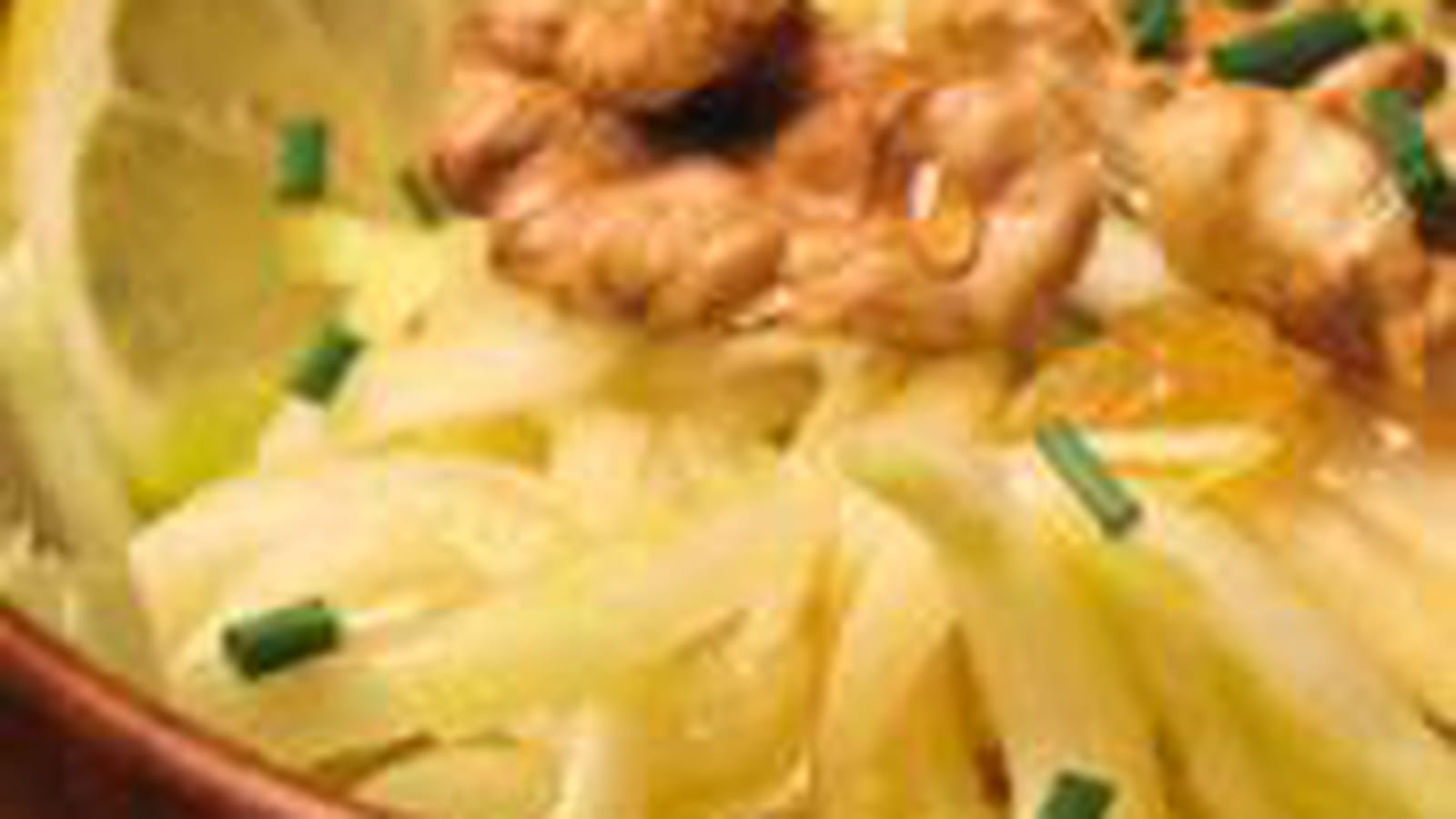 Endives au miel et aux noix