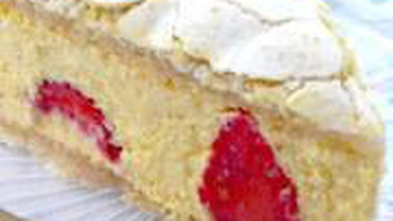 Fraisier macaronné
