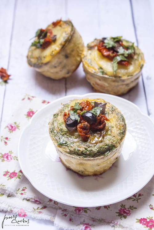 Tortillas façon cupcake