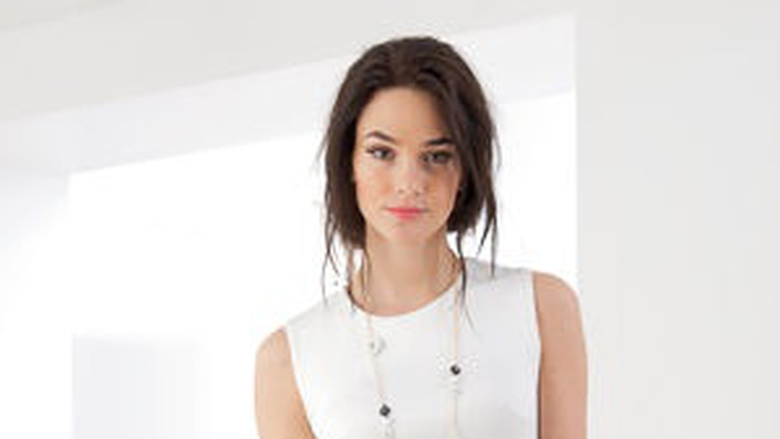 Robe blanche patineuse de Jus d'Orange