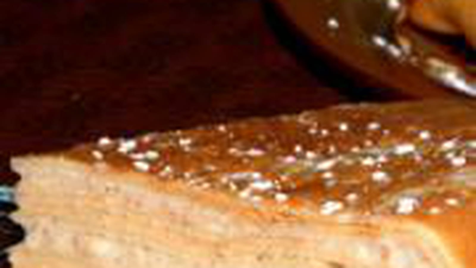 Gâteau de crêpes vanille-caramel