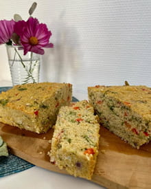 Cake au quinoa et légumes : Etape 7