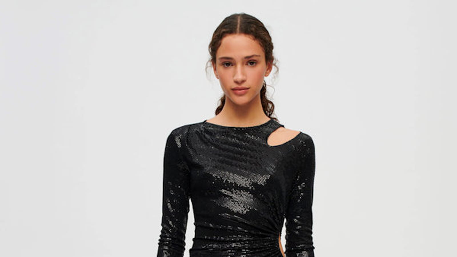 Robe noire Maje