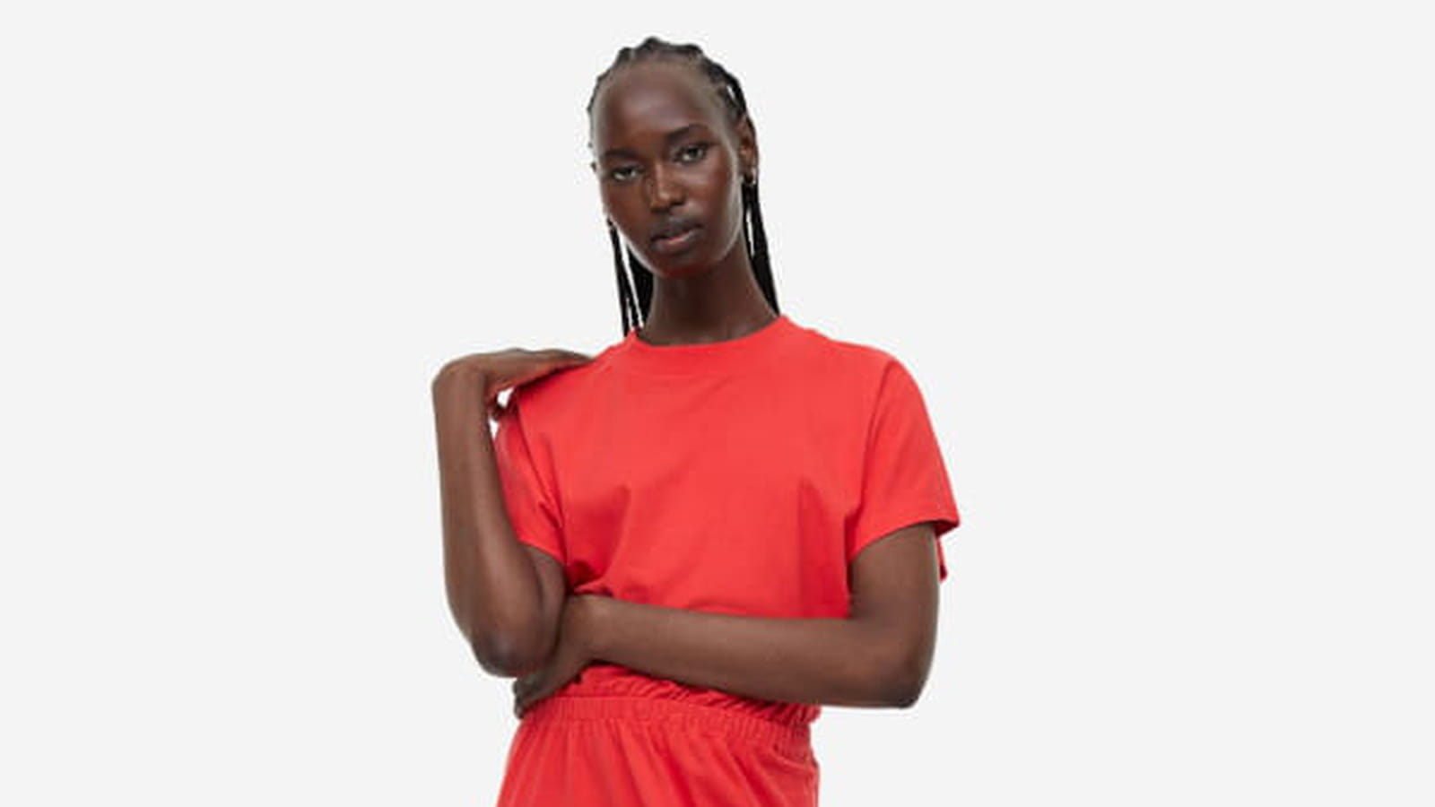 Robe rouge H&M