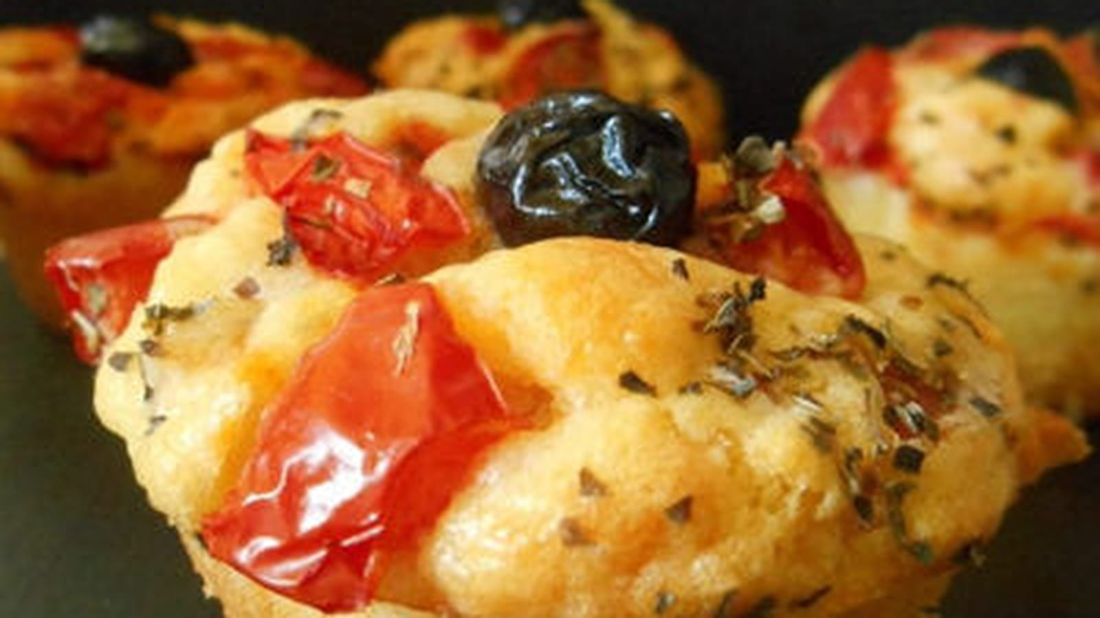 Muffins façon pizza