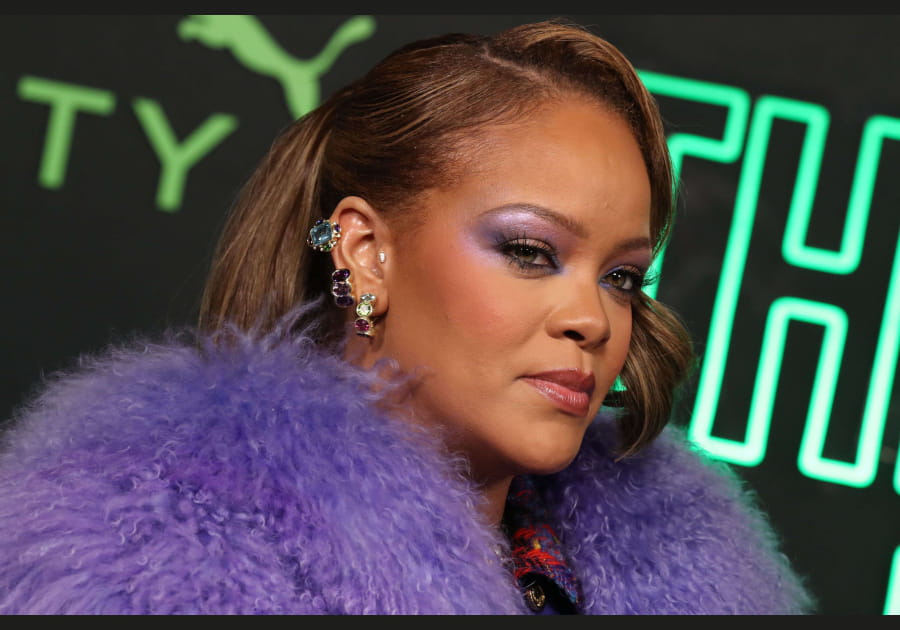 Top&nbsp;: le make-up glac&eacute; de Rihanna