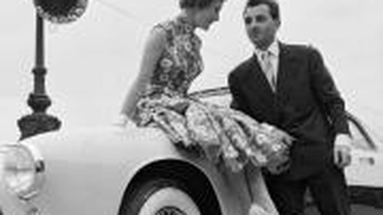 Charles Aznavour et sa Evelyne Plessis