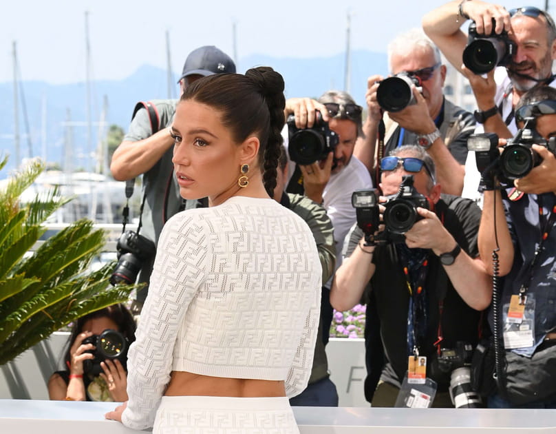 La tresse glamour d'Ad&egrave;le Exarchopoulos