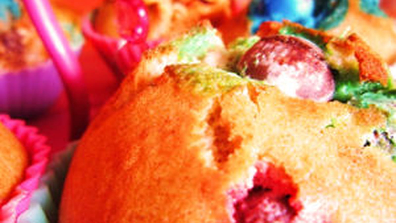 Muffins aux M&M's