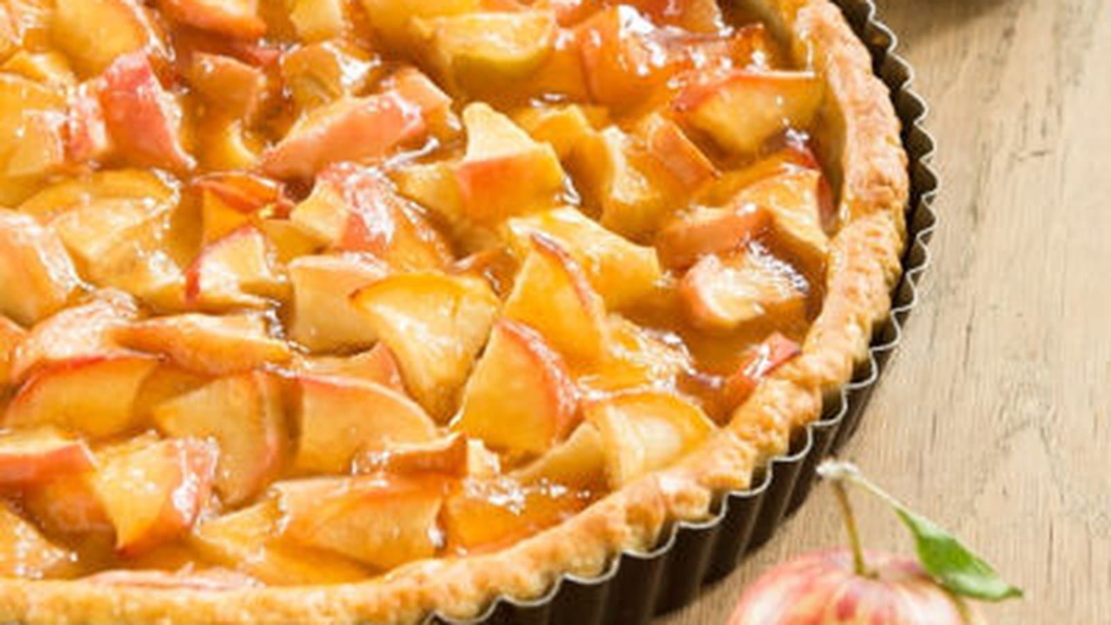 Tarte aux pommes et à la Gelée de Coings