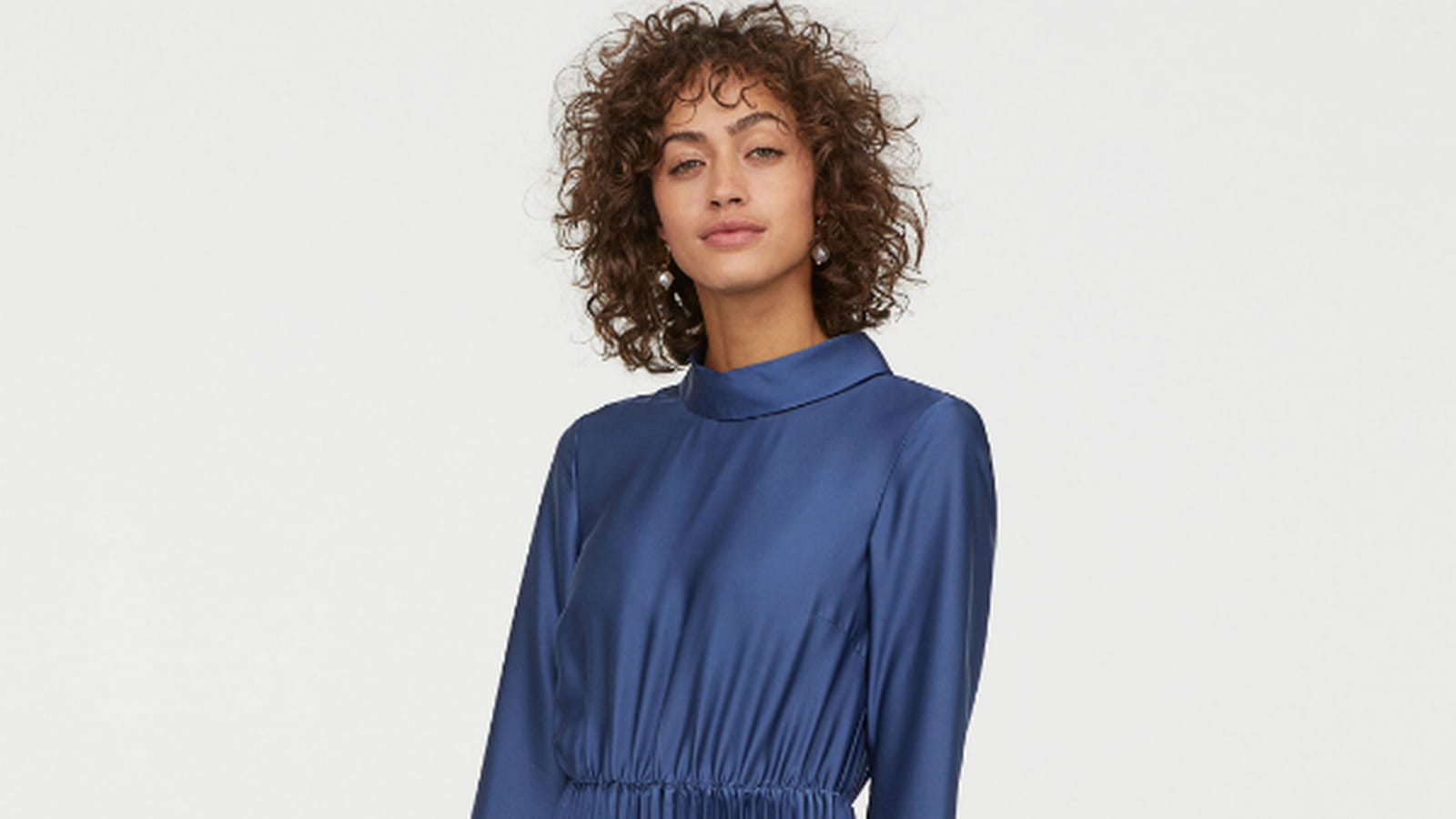 Robe plissée