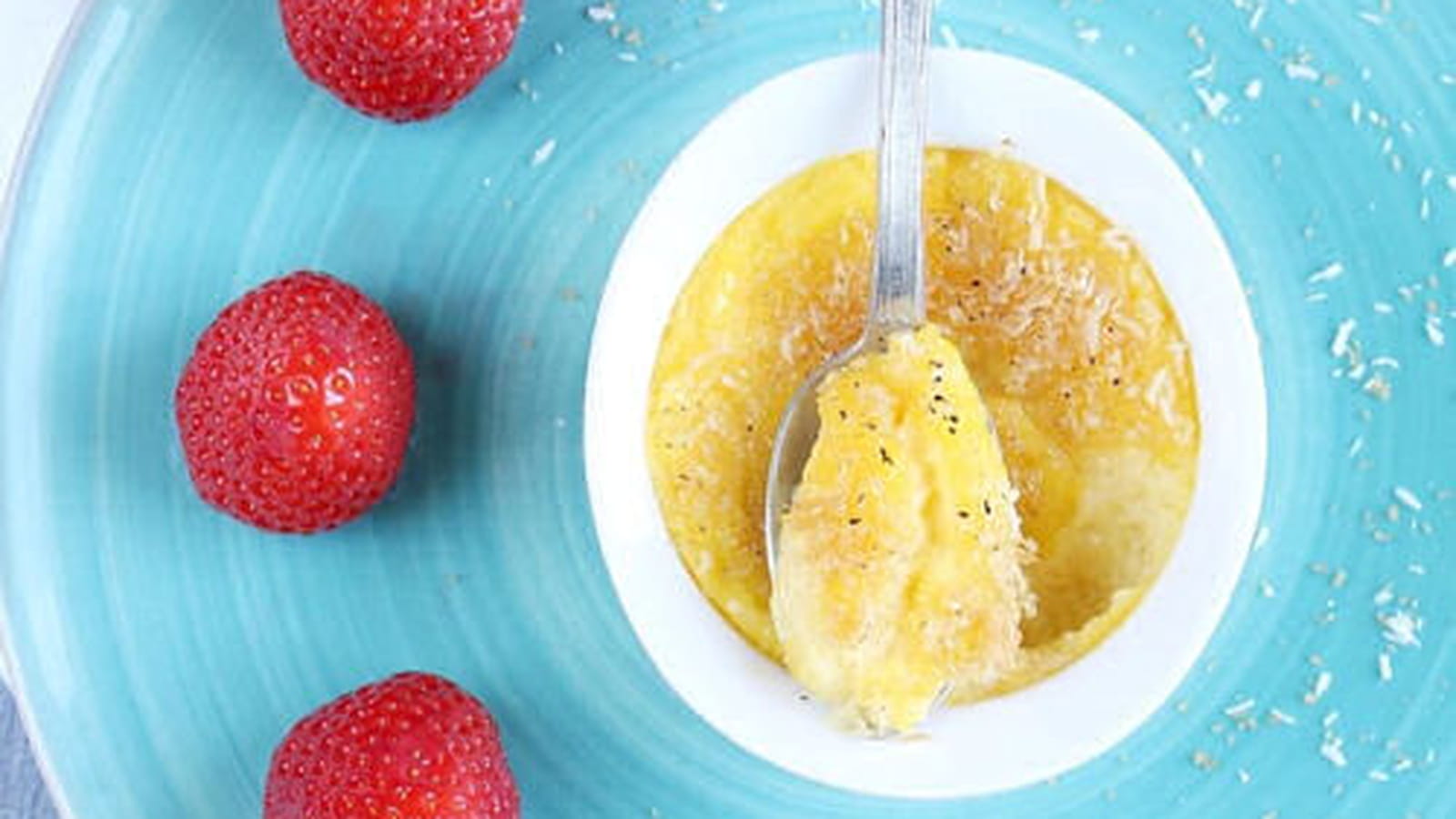 Crème exotique à la vanille et noix de coco