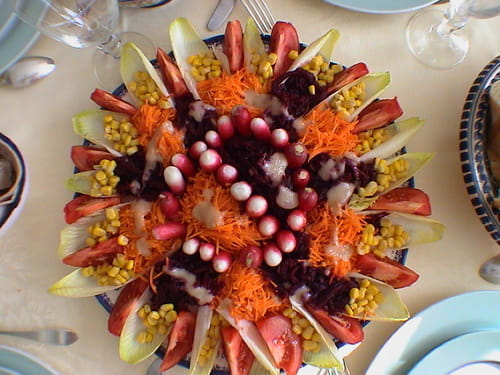 Crudités en fleurs