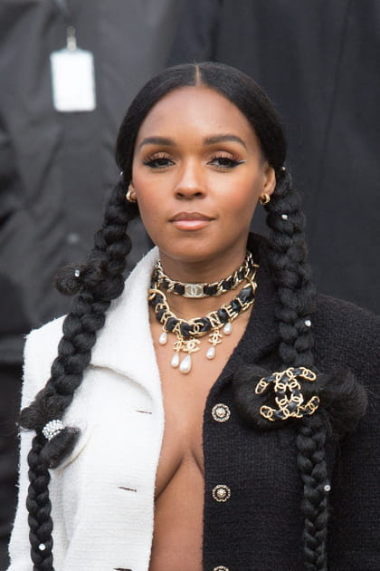 Les tresses avec n&oelig;uds de Janelle Monae