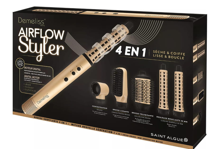 Brosse soufflante Airflow Styler Saint Algue