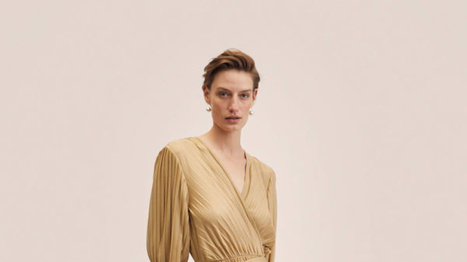 Robe plissée
