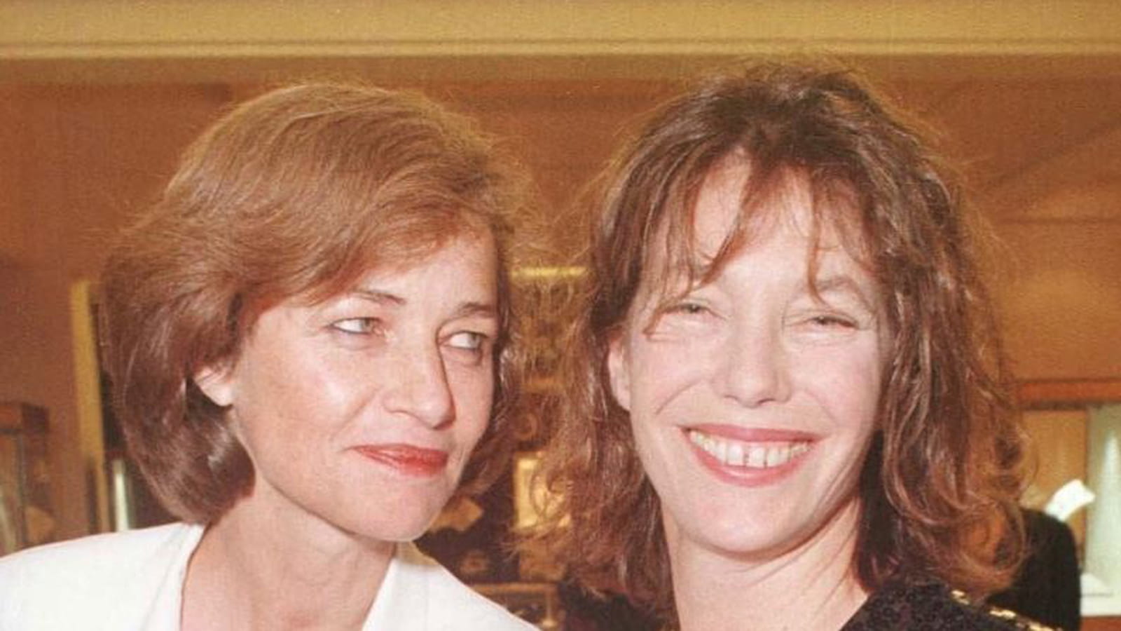 Avec Jane Birkin, en 1997