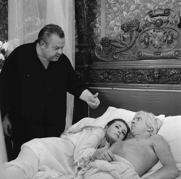 Au côté d'Orson Welles et Norman Esheley dans "Une histoire immortelle"