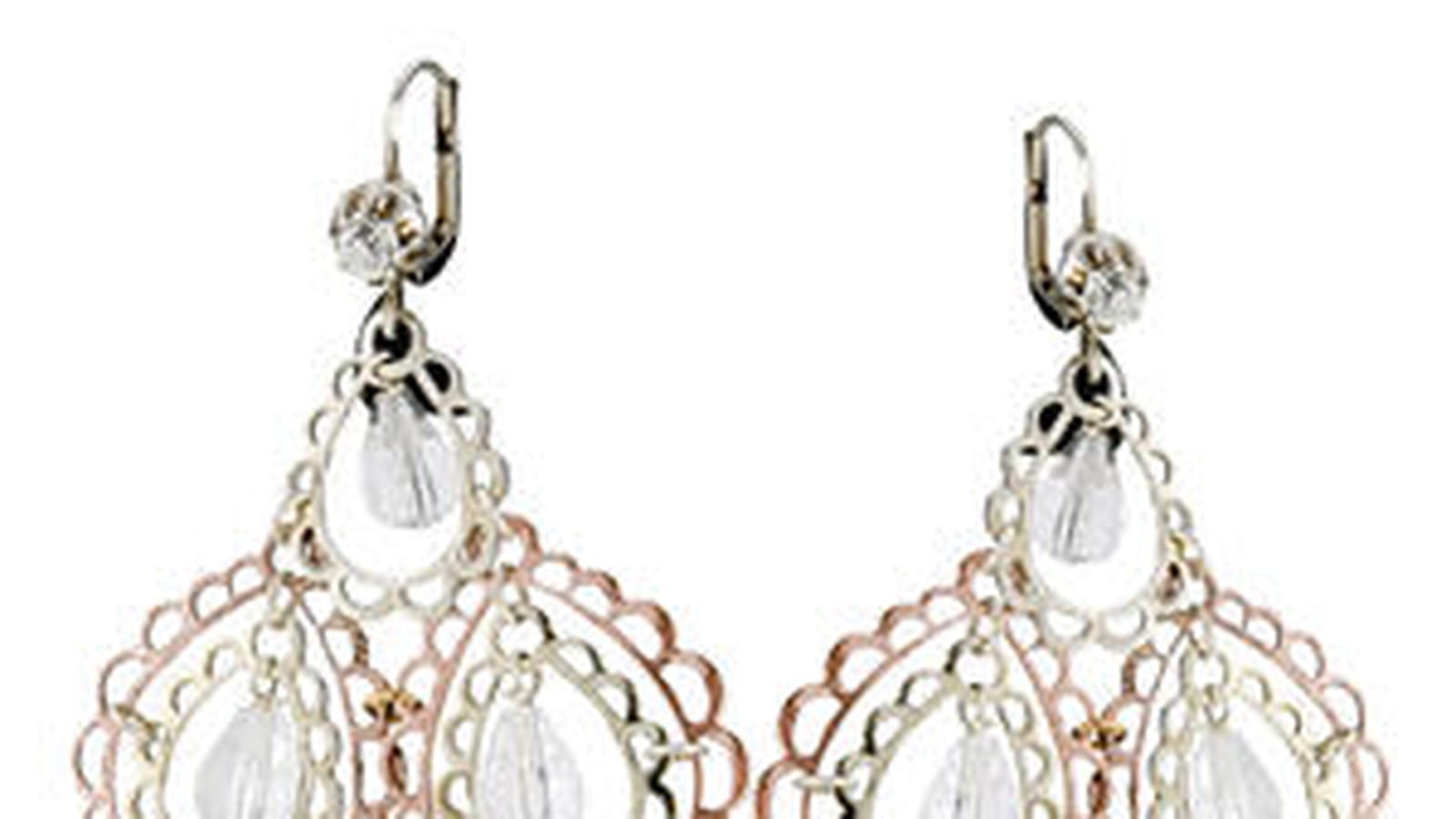 Boucles d'oreilles dentelle