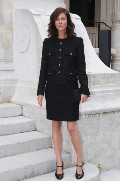 Anna Mouglalis au défilé Chanel