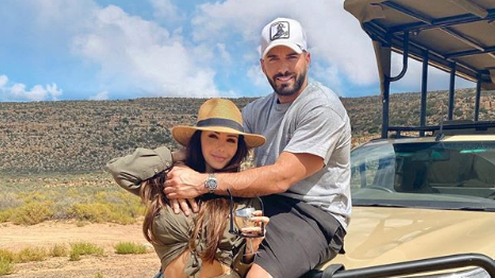 Thomas et Nabilla Vergara