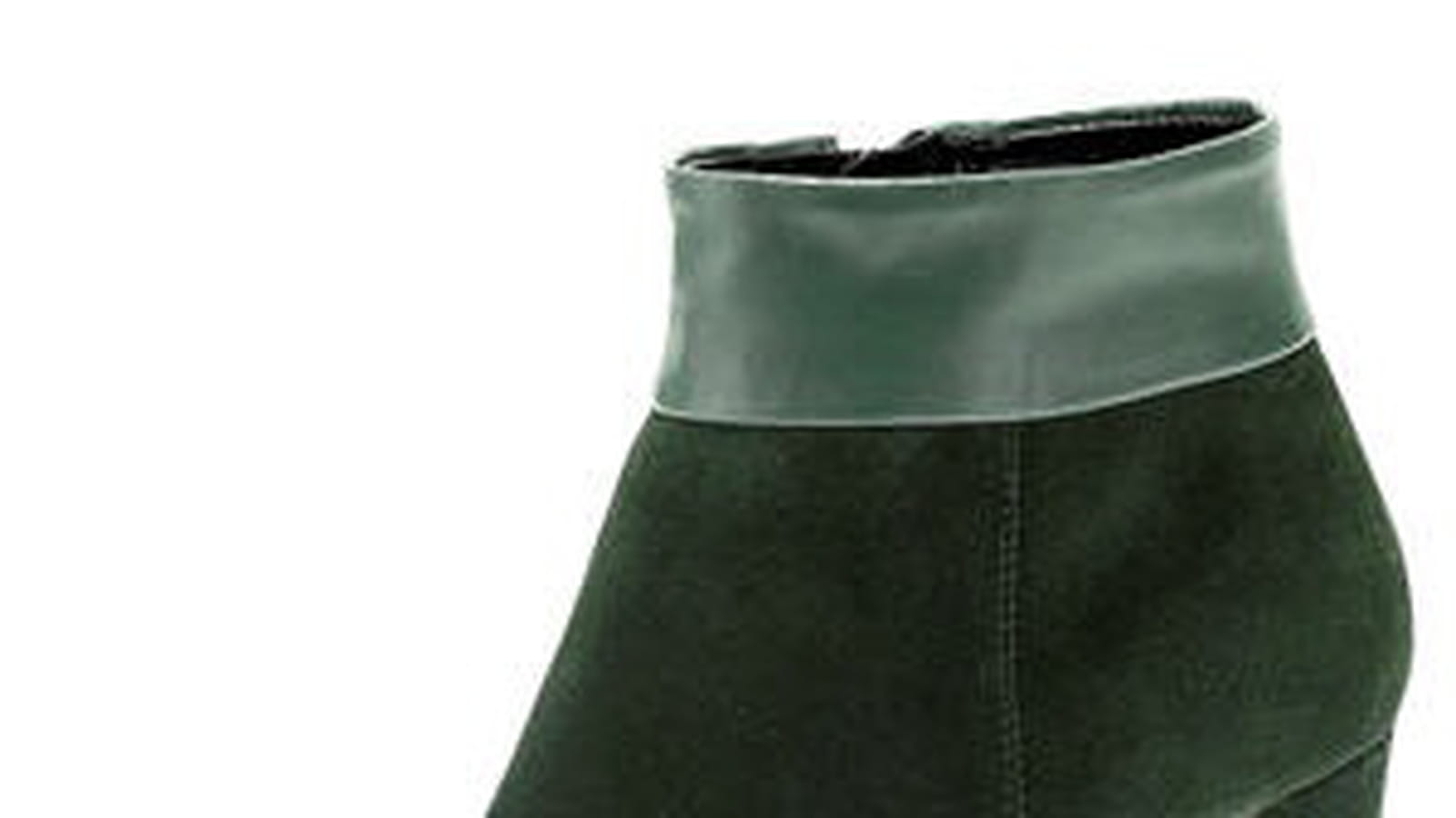 Bottines vertes d'Eram