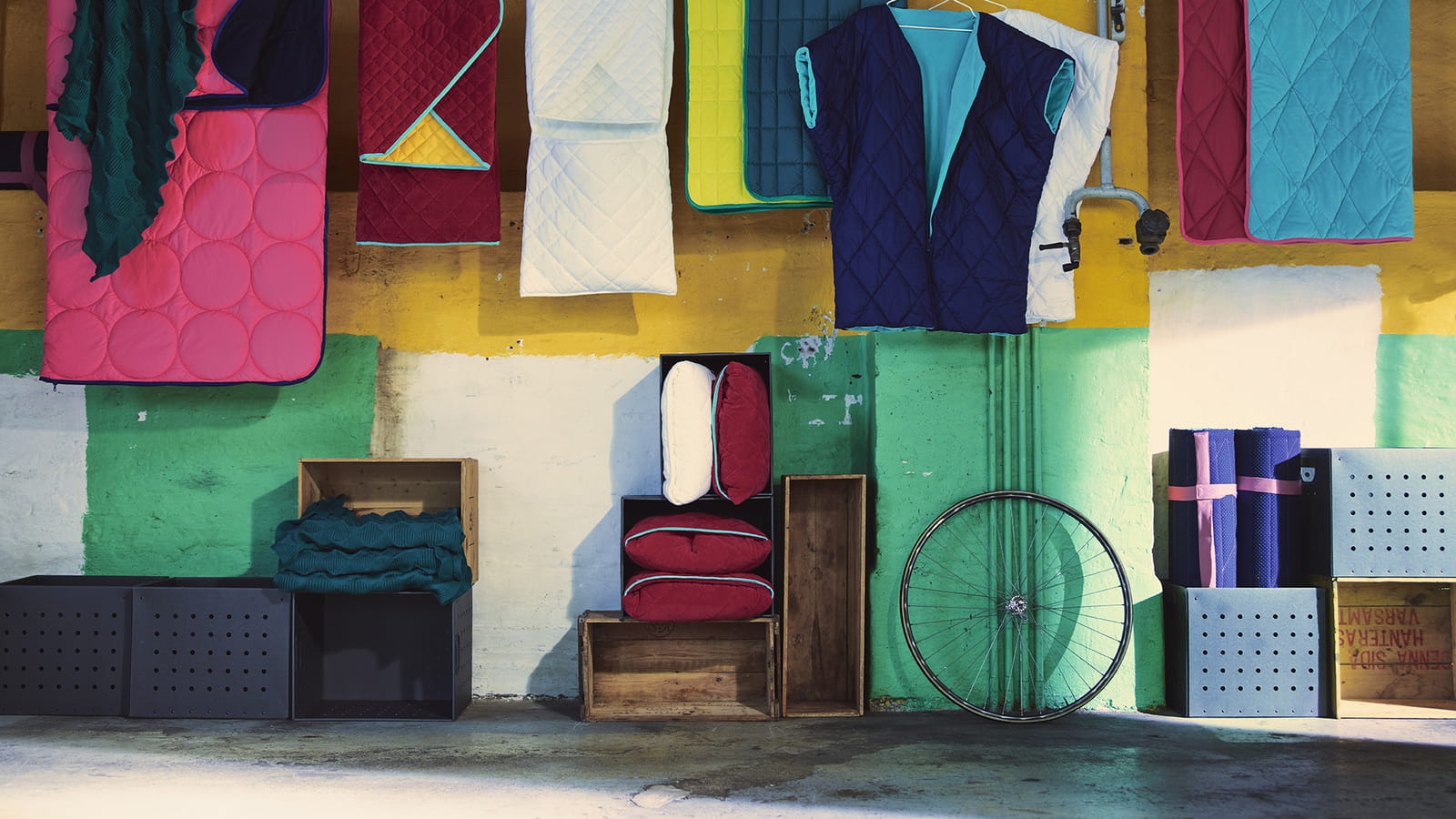 Plaids et sacs de couchage