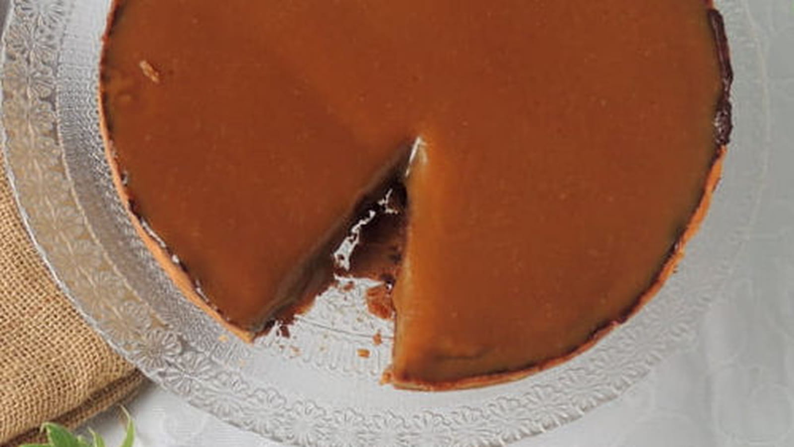 Tarte croustillante au chocolat caramel beurre salé