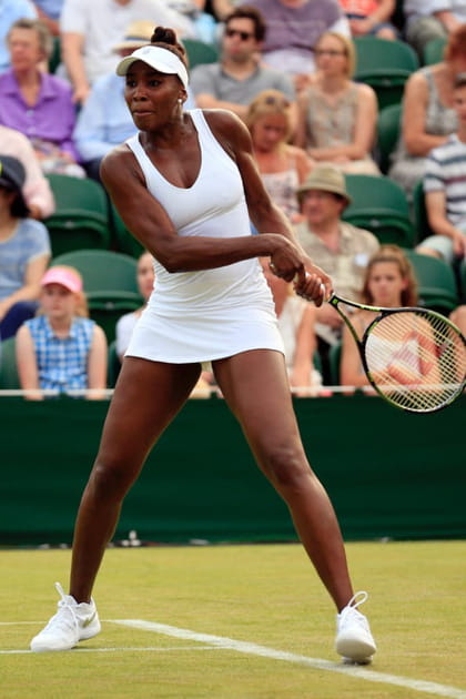 La joueuse de tennis Venus Williams à Wimbledon en 2015