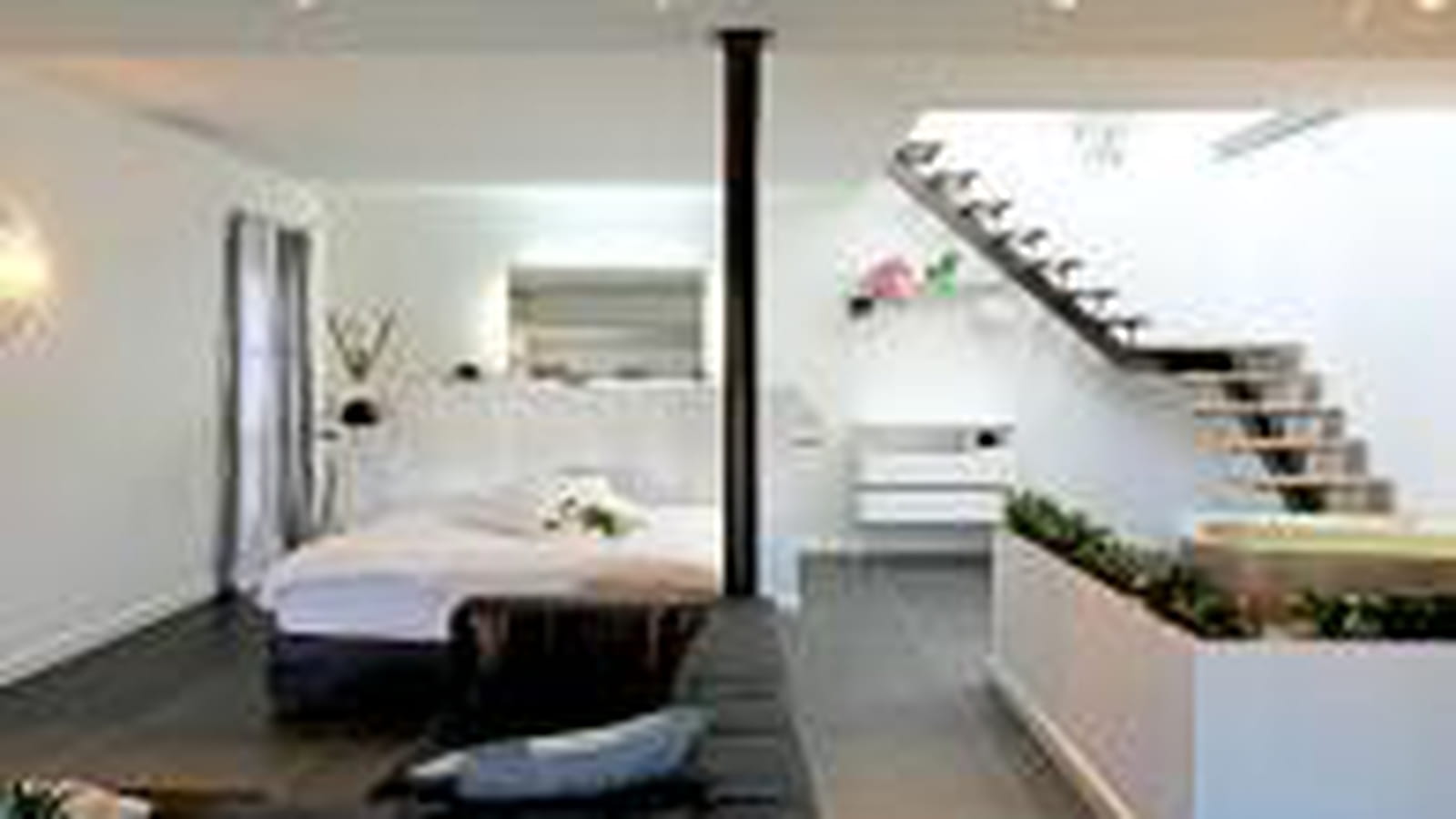 Chambre façon loft
